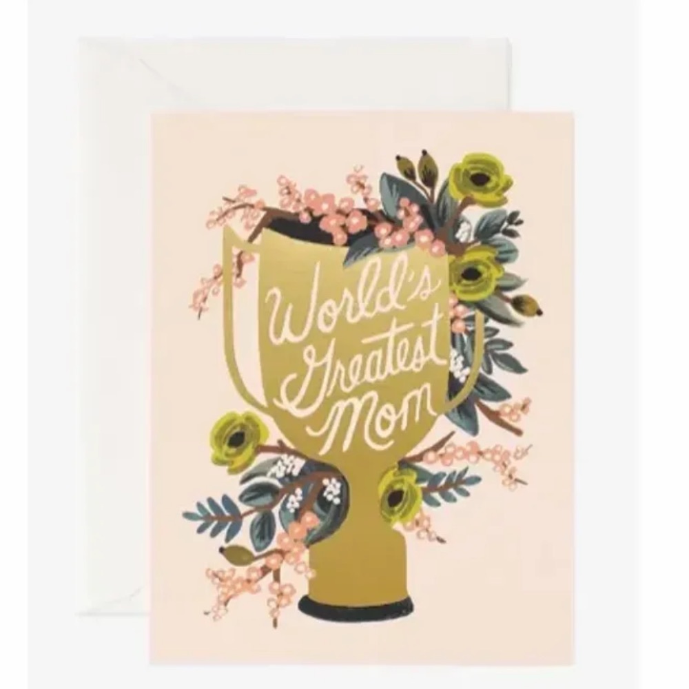 ♥️… Rifle Paper Co.Card World’s Greatest Mom Anthropologie